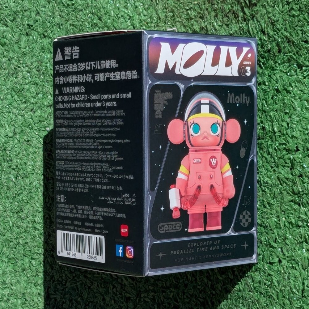 Pop Mart Mega Space Molly Kennyswork 100% Series 3 Sealed Blind Box Mini Figure